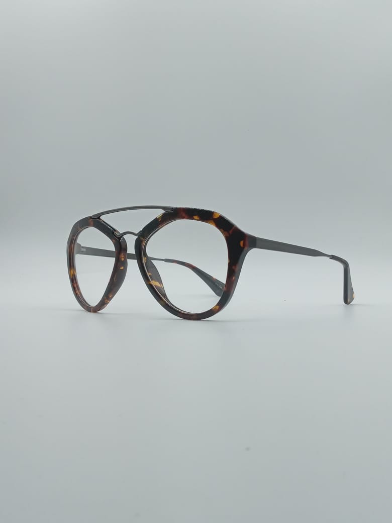 Aviator Tortoise Frame Unisex Optics-053