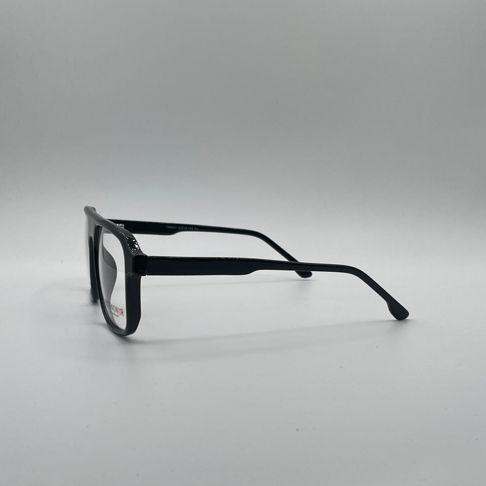 Retro Aviator Black Frame Optics-348