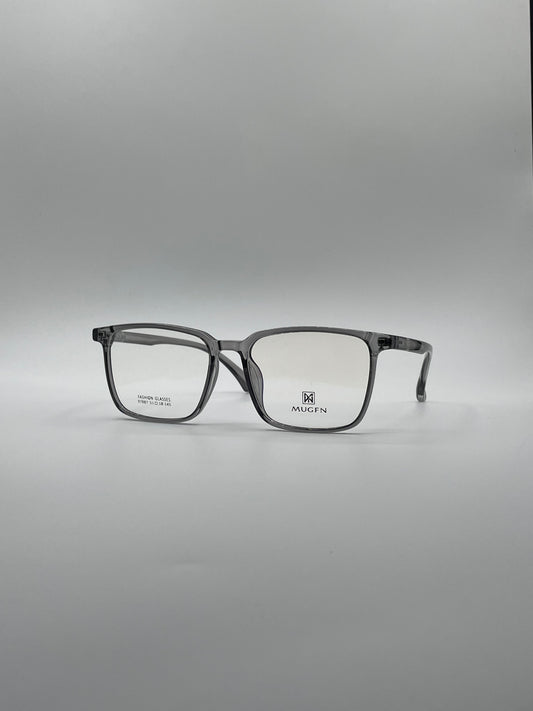 Tr square grey transparent optics-447
