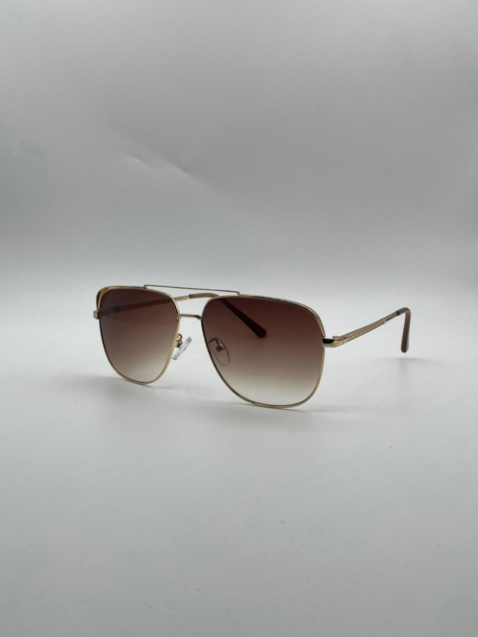 Aviator Golden Frame Sunglasses-131