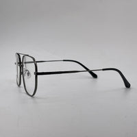 Grey titanium double bridge optics-453
