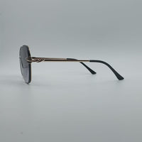 Butterfly Black Frame Women's Sunglasses-016