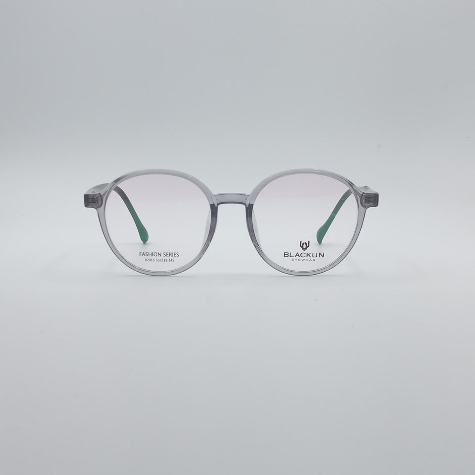 Circular Grey Frame Unisex Optics-176