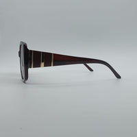 Acetate Brown Frame Women's Sunglasses-019