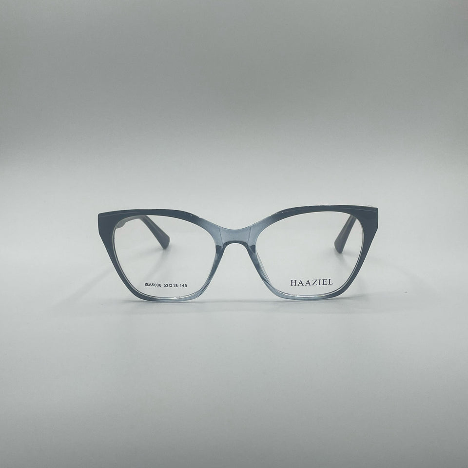 Cat Eye Black & Translucent Frame Women's Optics-390