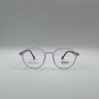 Circular Pink & Red Frame Kids Optics-296