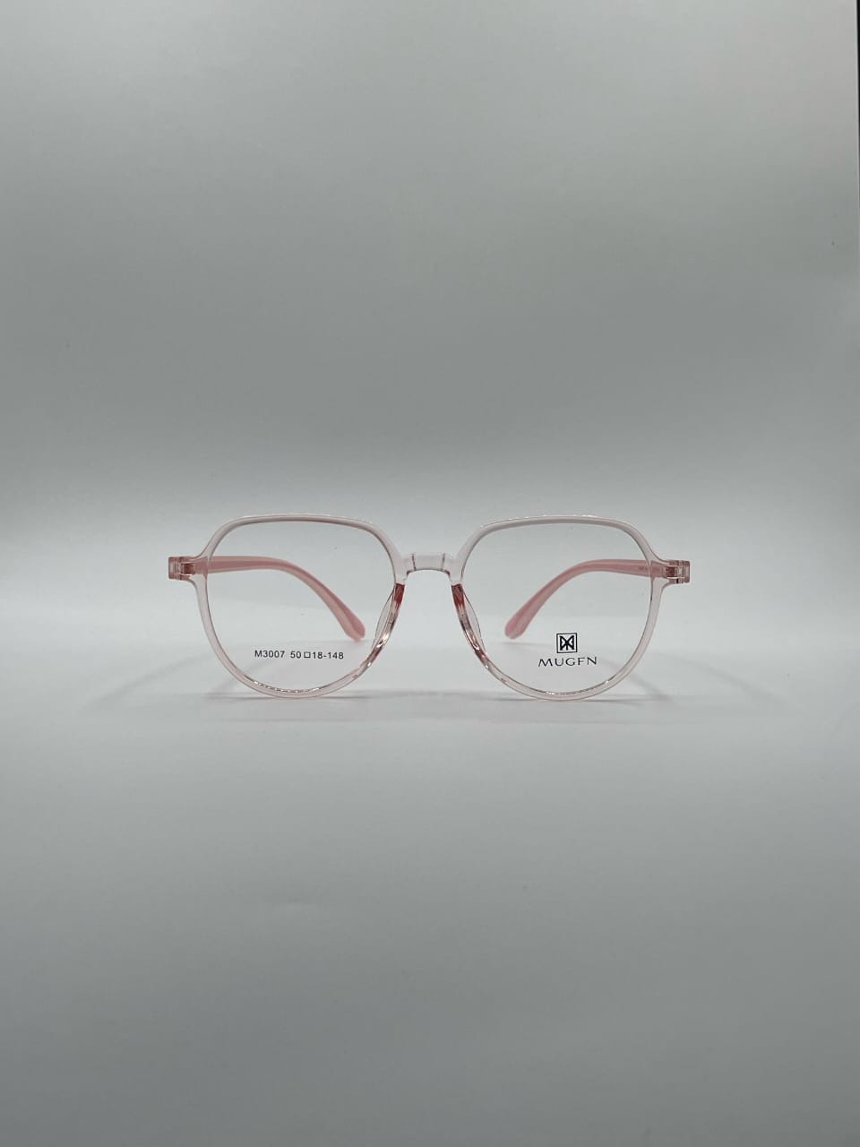 Acetate Translucent Pink Frame Women Optics-407