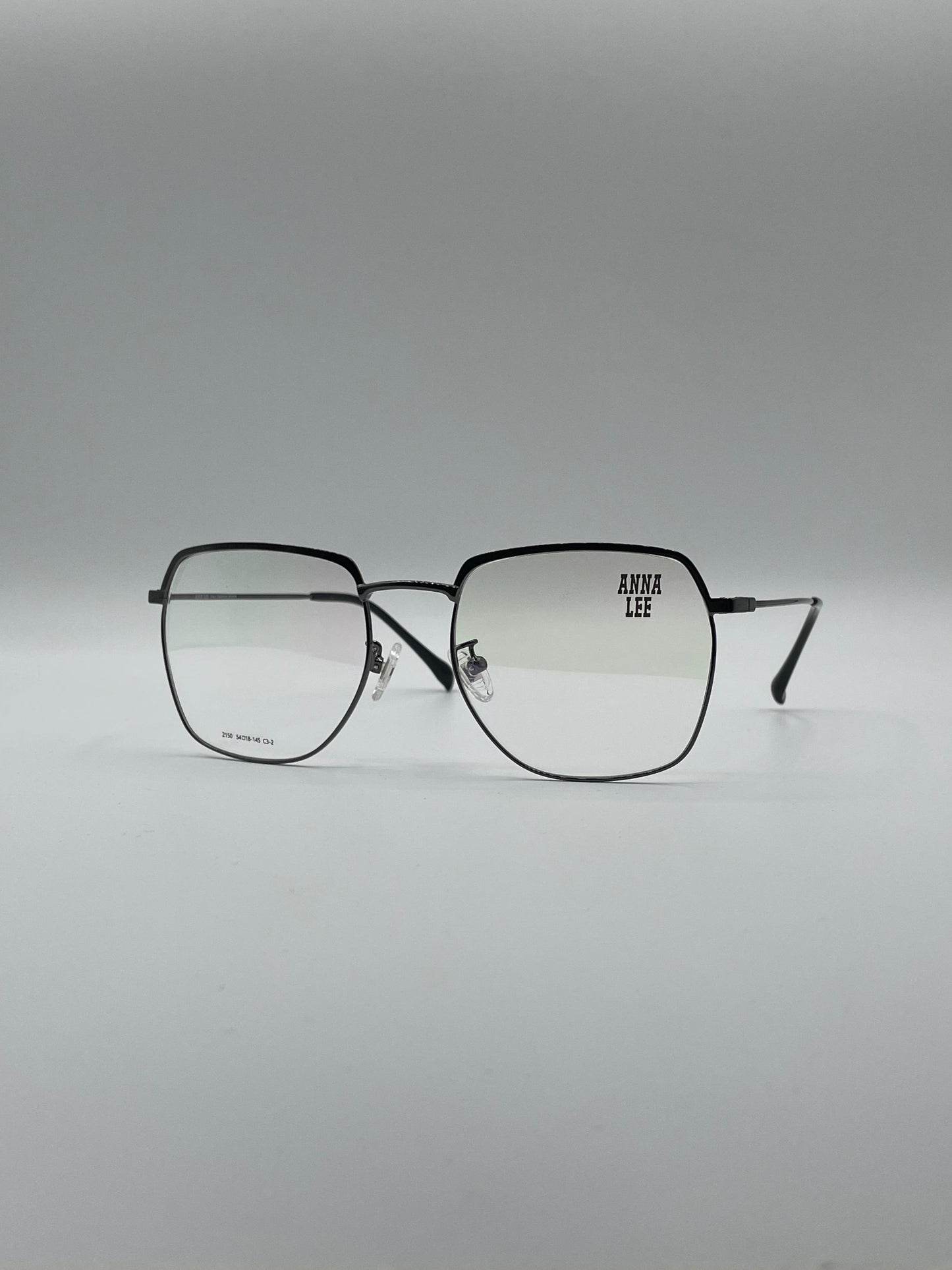 Soft Square Thin Black Frame Unisex Optics-314