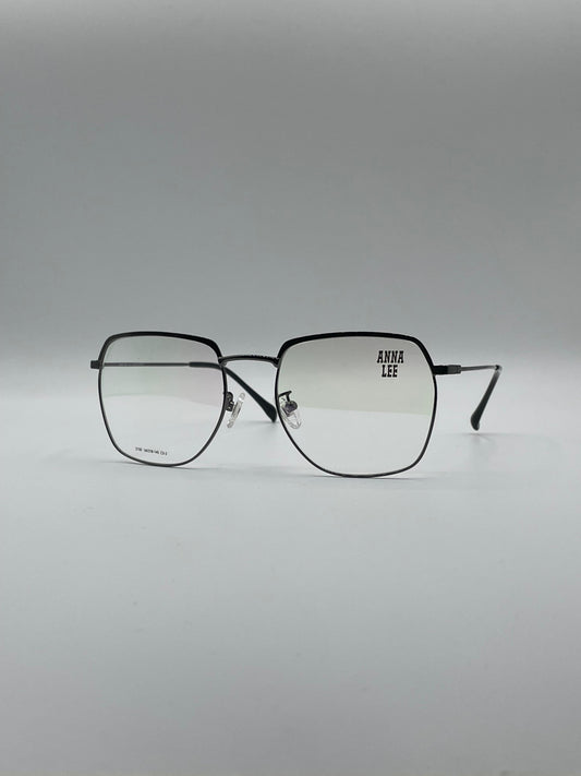 Soft Square Thin Black Frame Unisex Optics-314
