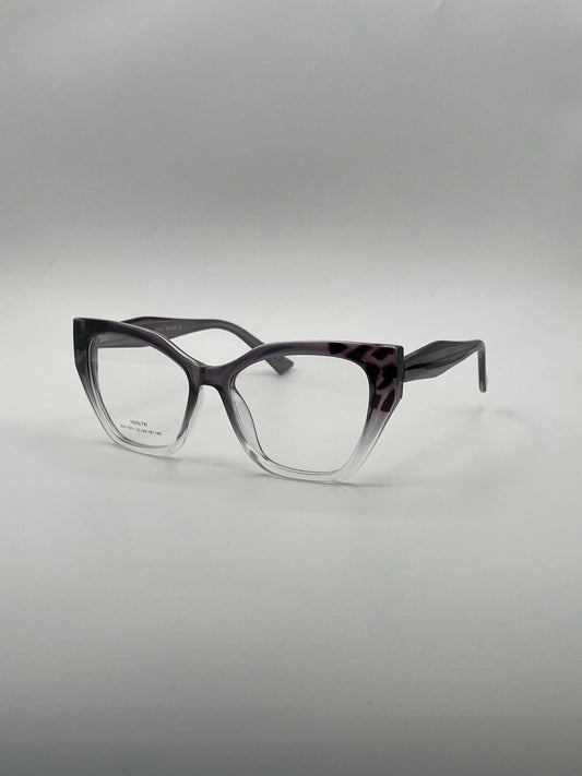 Cat Eye Grey Frame Women's Optics-356