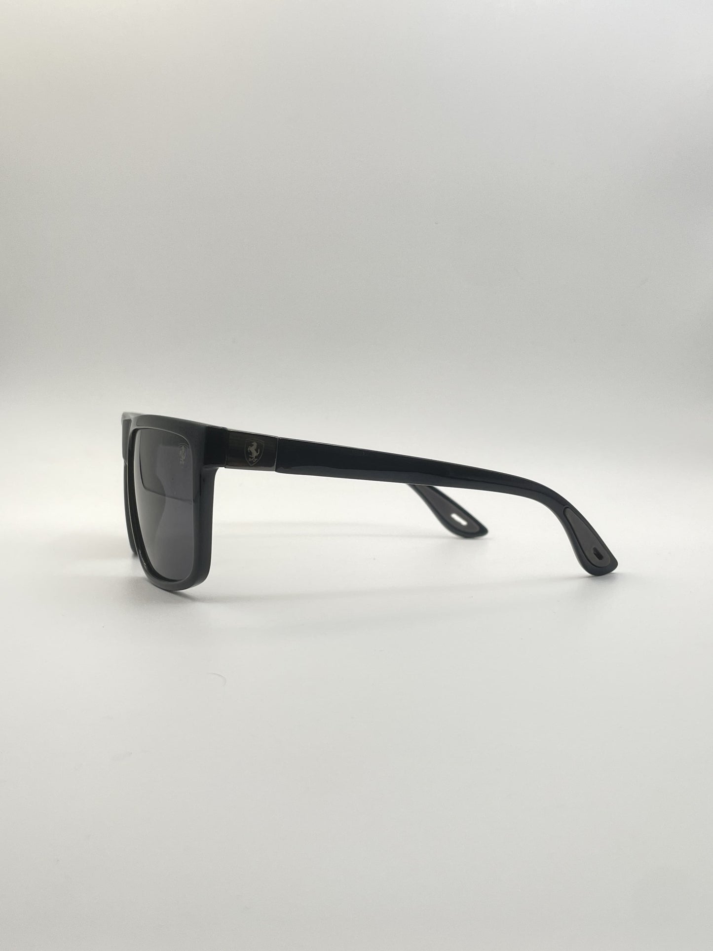 Acetate Black Frame Men's Sunglasses-104