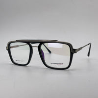 Black platic square optics-466