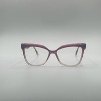 Cat Eye Pink & Translucent Frame Women's Optics-383