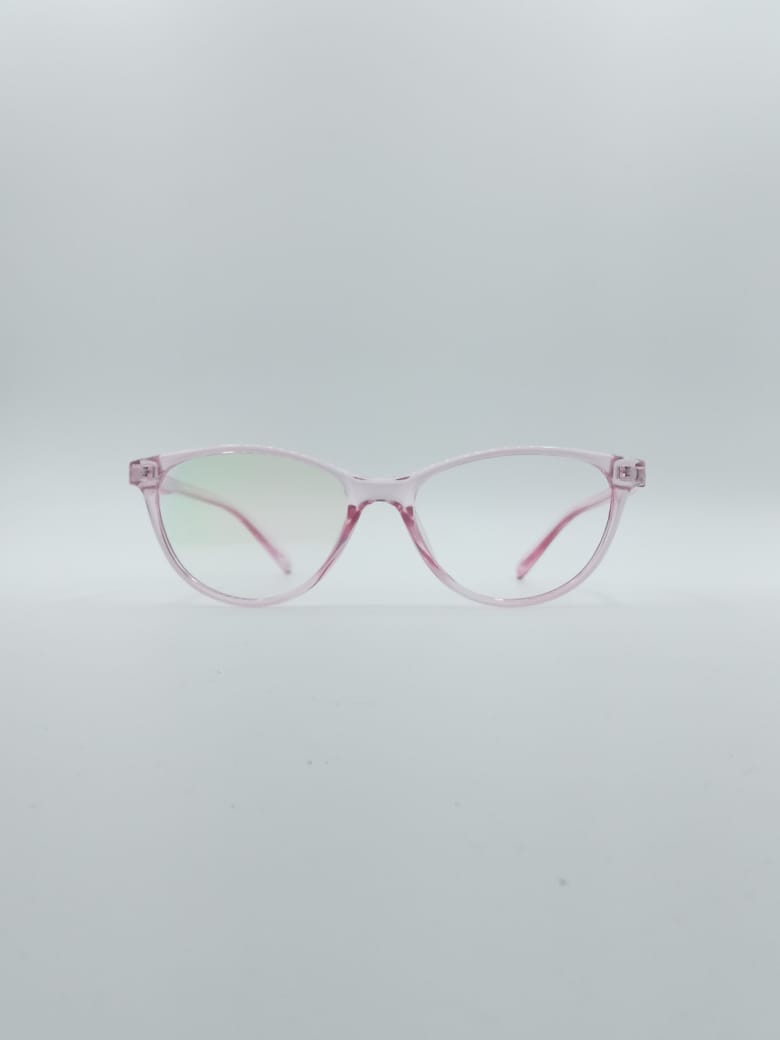Cat Eye Pink Frame Kids Optics-142