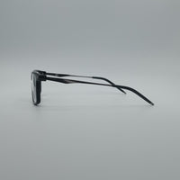 Acetate Black & Grey Frame Men's Optics-206