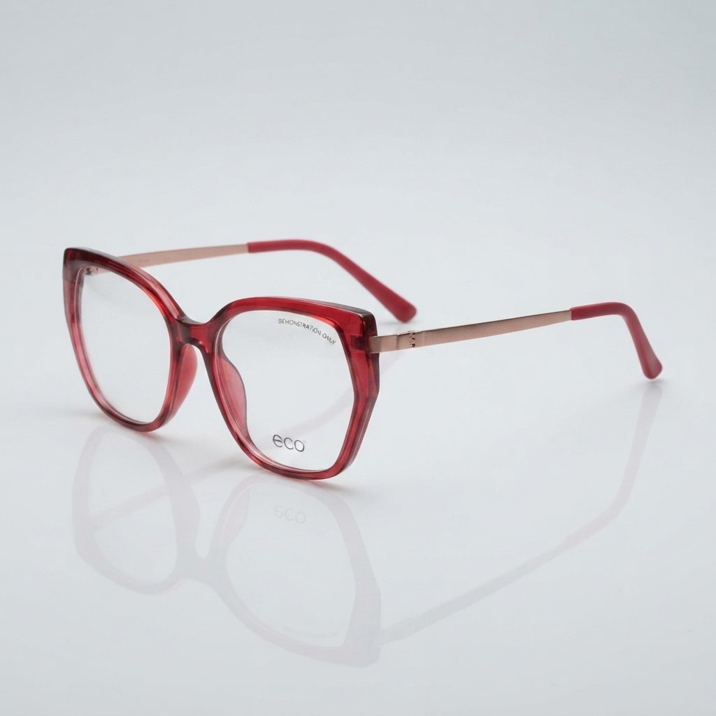 Geometric Cat eye optics-518