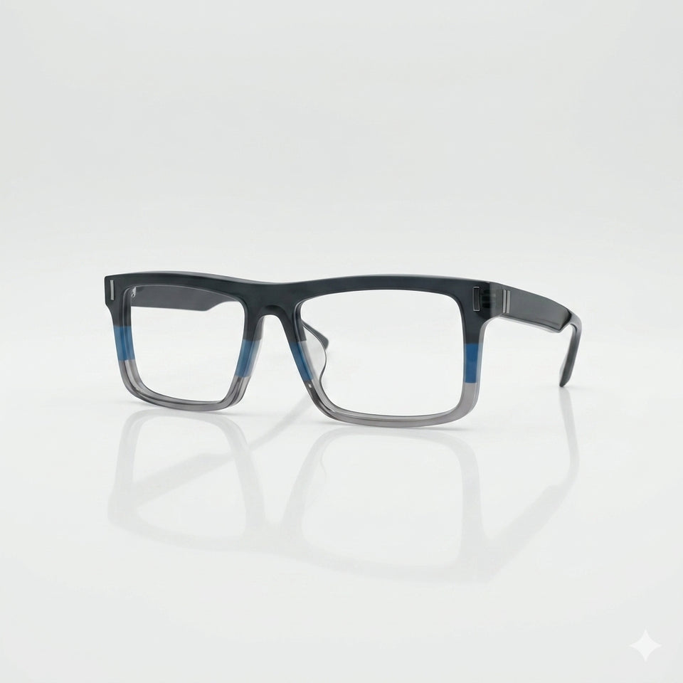 Acetate rectengular Frame Men's Optics-199