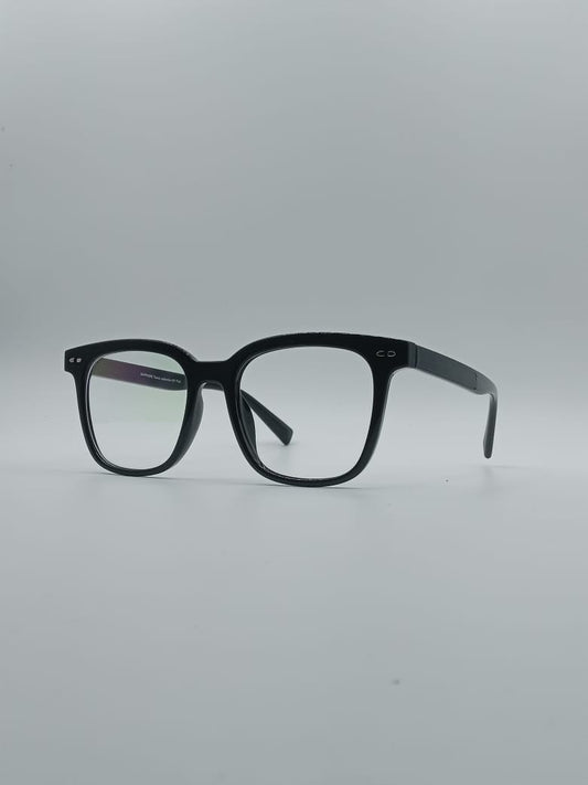 Acetate Black Frame Unisex Optics-069