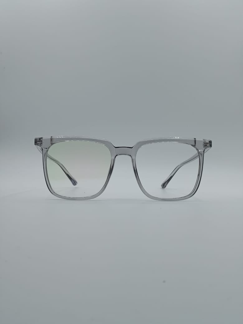 Acetate Grey Frame Men's Optics-066