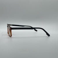 Acetate Brown Frame Men Optics-400