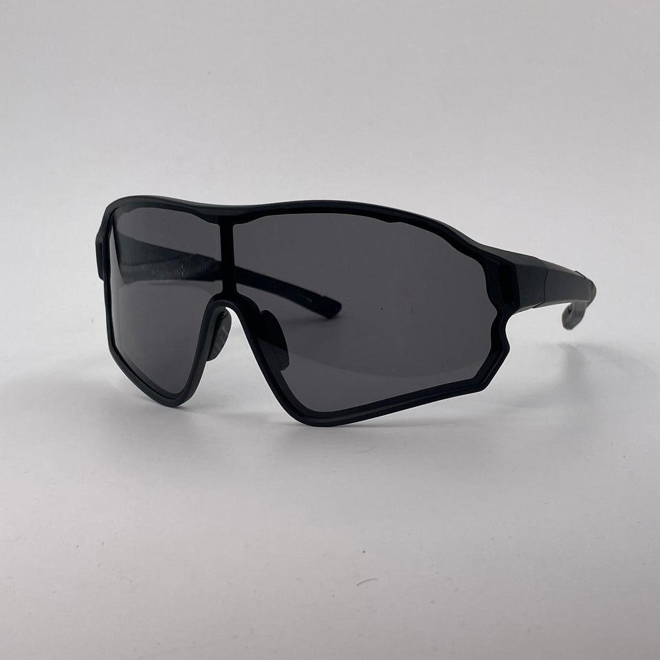 Sports sunglass with grey shades-268