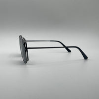 Aviator Square Thin Black Frame Polarized Sunglasses-203