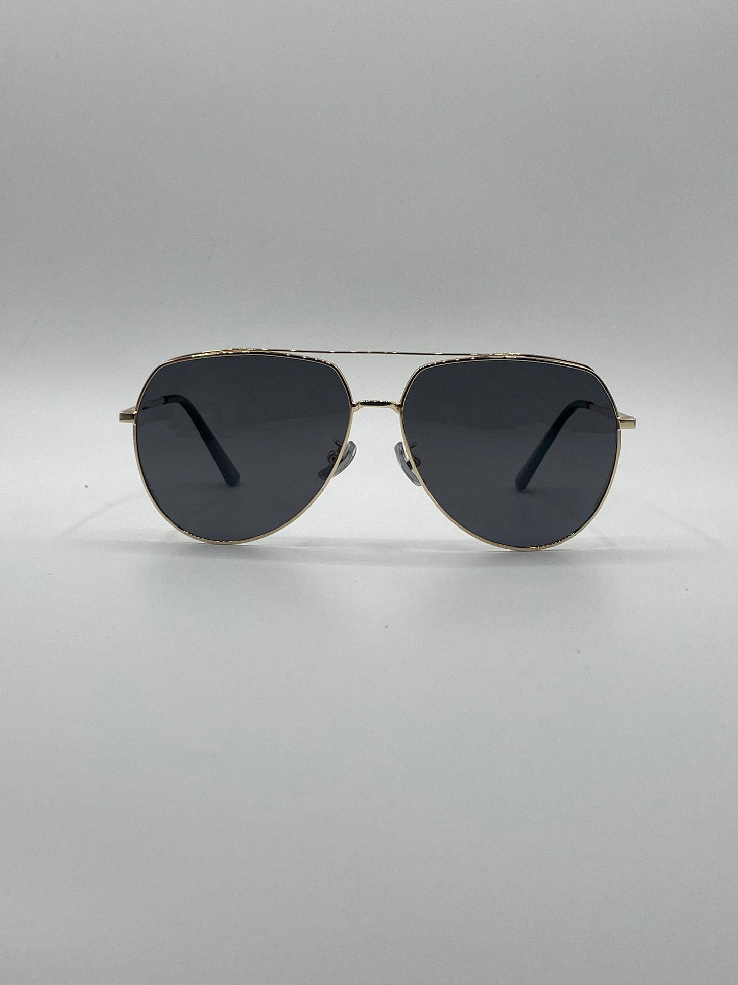 Aviator Thin Golden Frame Polarized Sunglasses-199