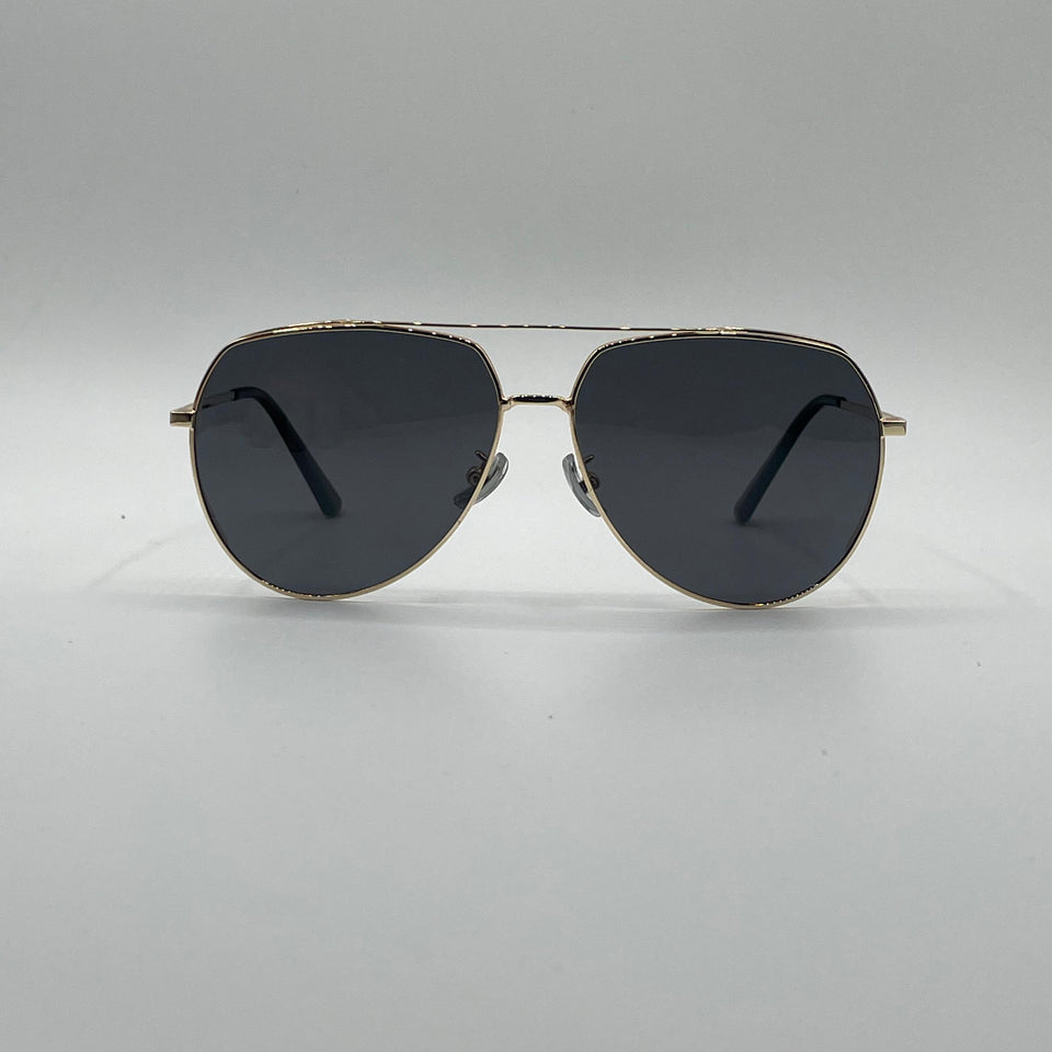 Aviator Thin Golden Frame Polarized Sunglasses-199