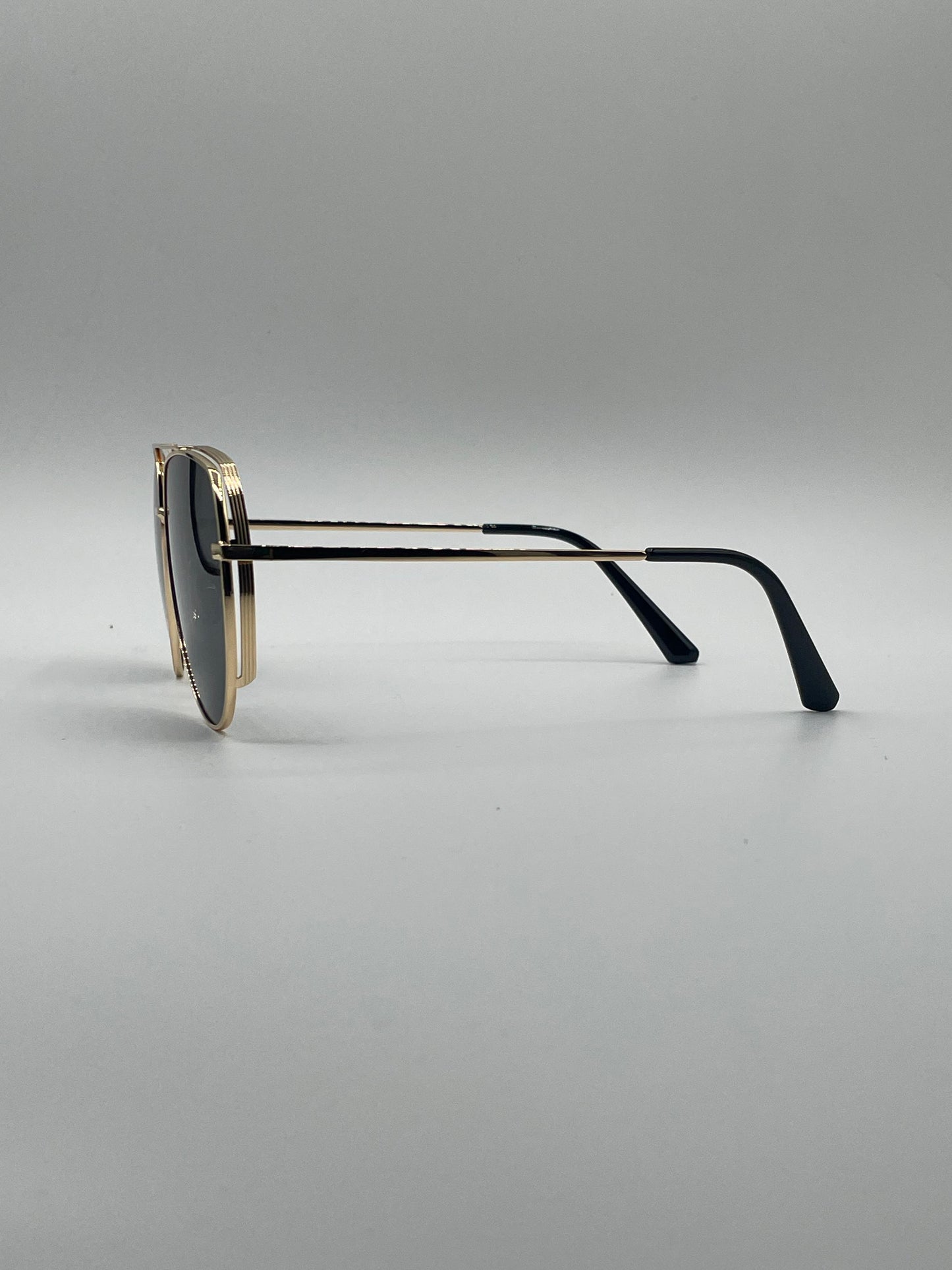 Aviator Thin Golden Frame Polarized Sunglasses-199