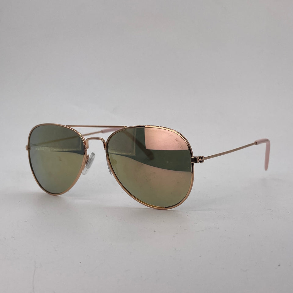 Aviator Frame Kids Sunglasses-075