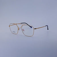 Square Double bridge titanium optics-442