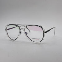Aviator transparent plastic  optics-470
