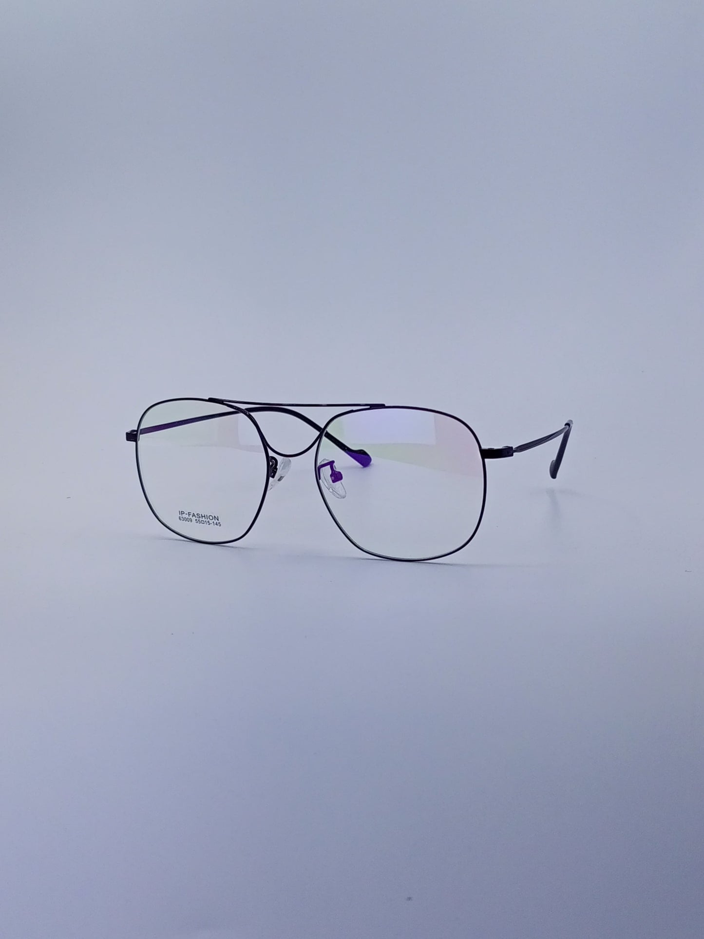 Double bridge black titanium optics-440