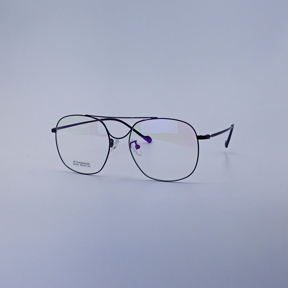 Double bridge black titanium optics-440