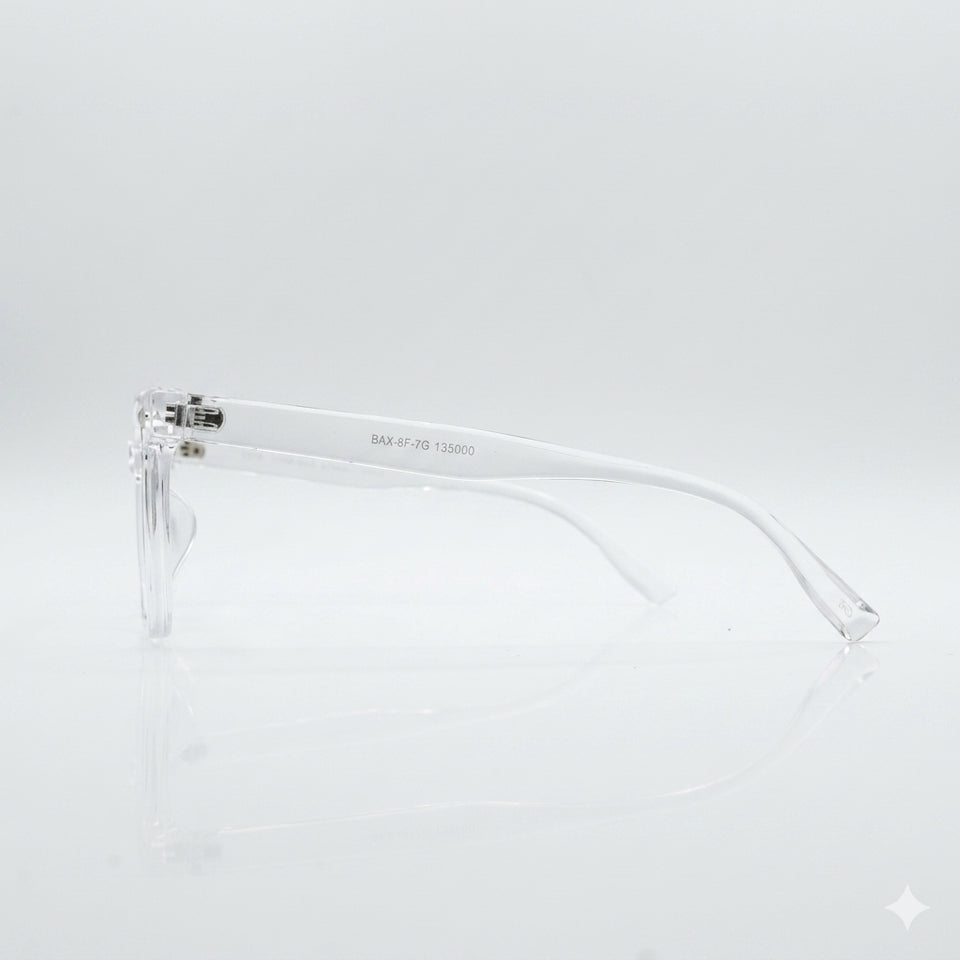 Acetate Translucent Frame Men's Optics-068