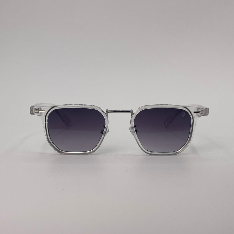 Transparent square sunglass-283