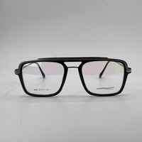 Black platic square optics-466