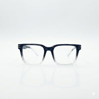 Rectangular Shadow Fade Black Frame Men’s optics-416