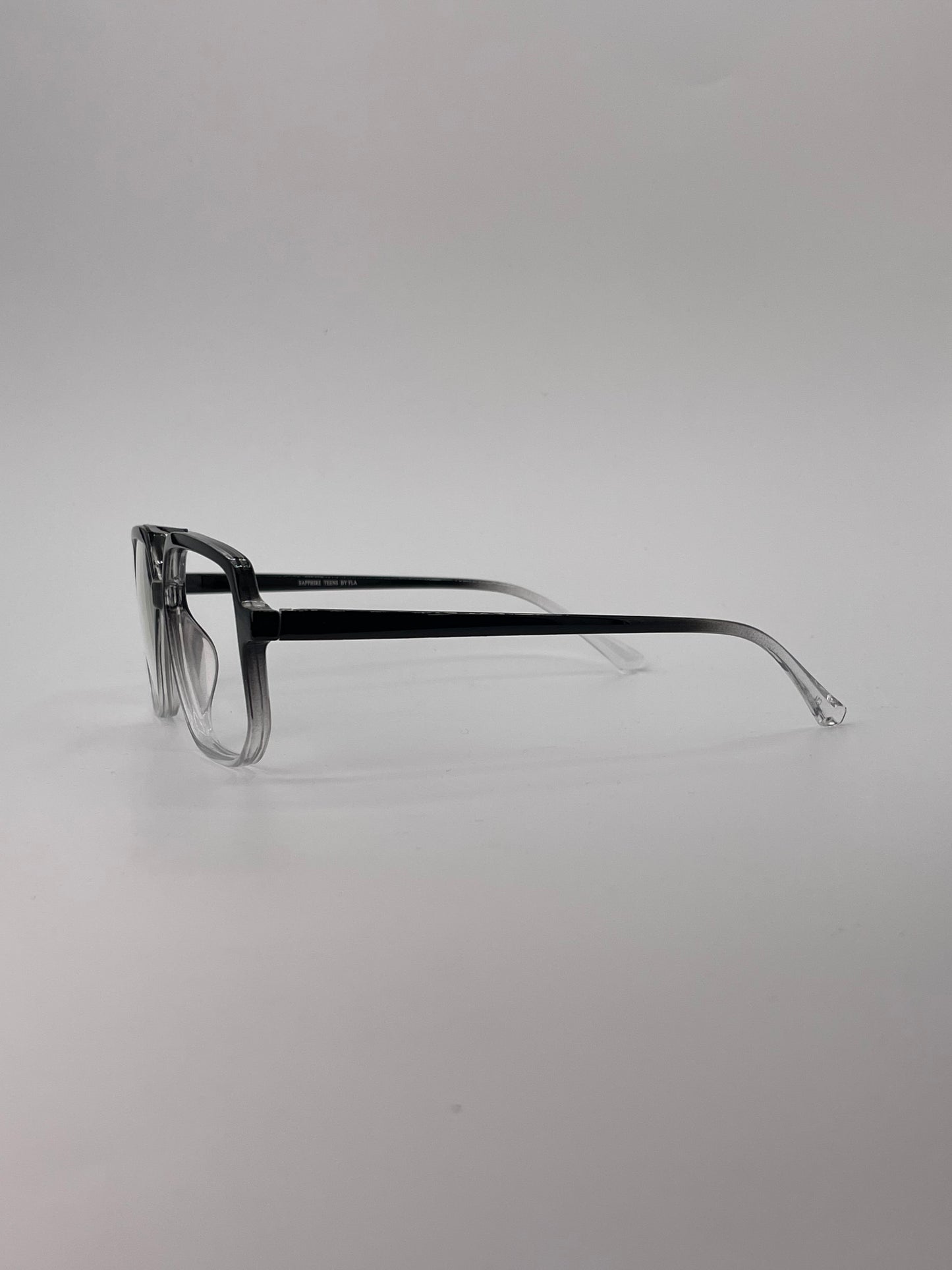 Square double-bridge Frame Optics-437