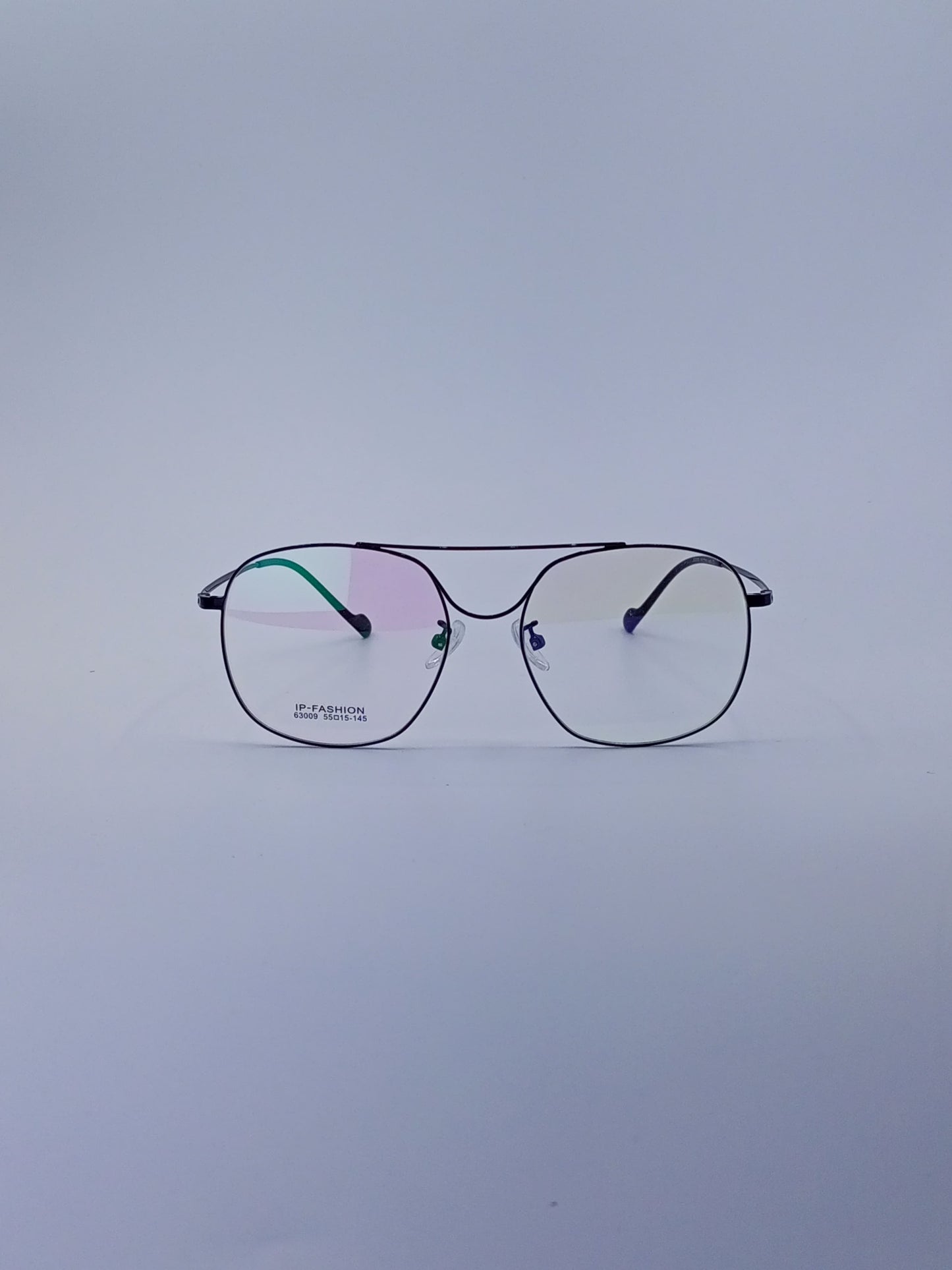 Double bridge black titanium optics-440