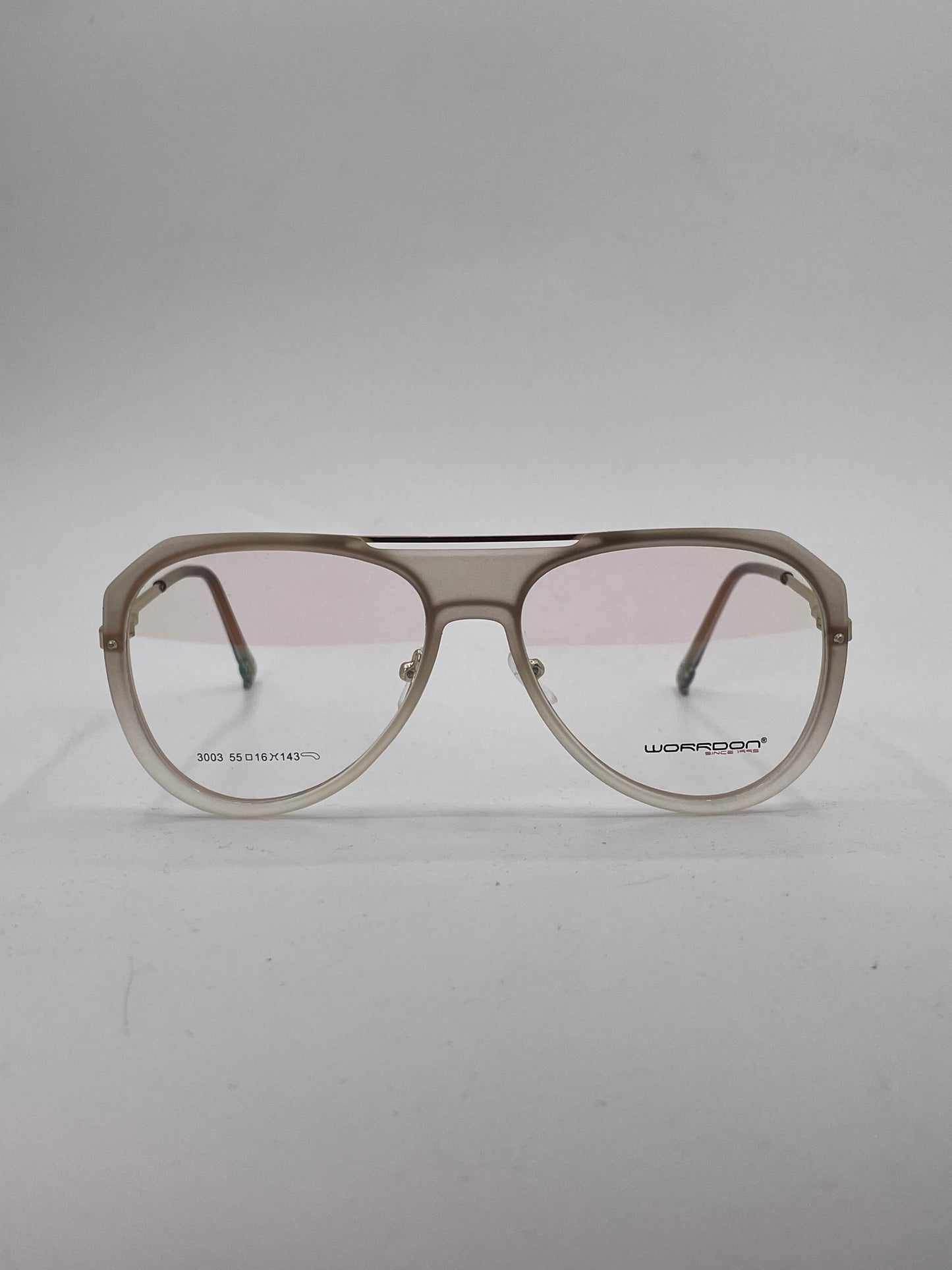 Aviator double shade brown plastic optics-472