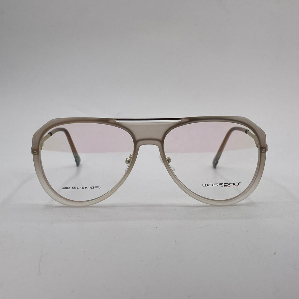 Aviator double shade brown plastic optics-472