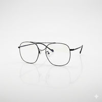 Double bridge black titanium optics-440