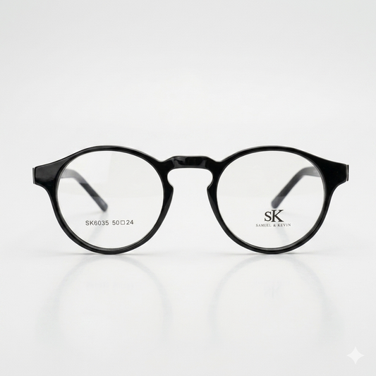 SK black round sheet optics-448