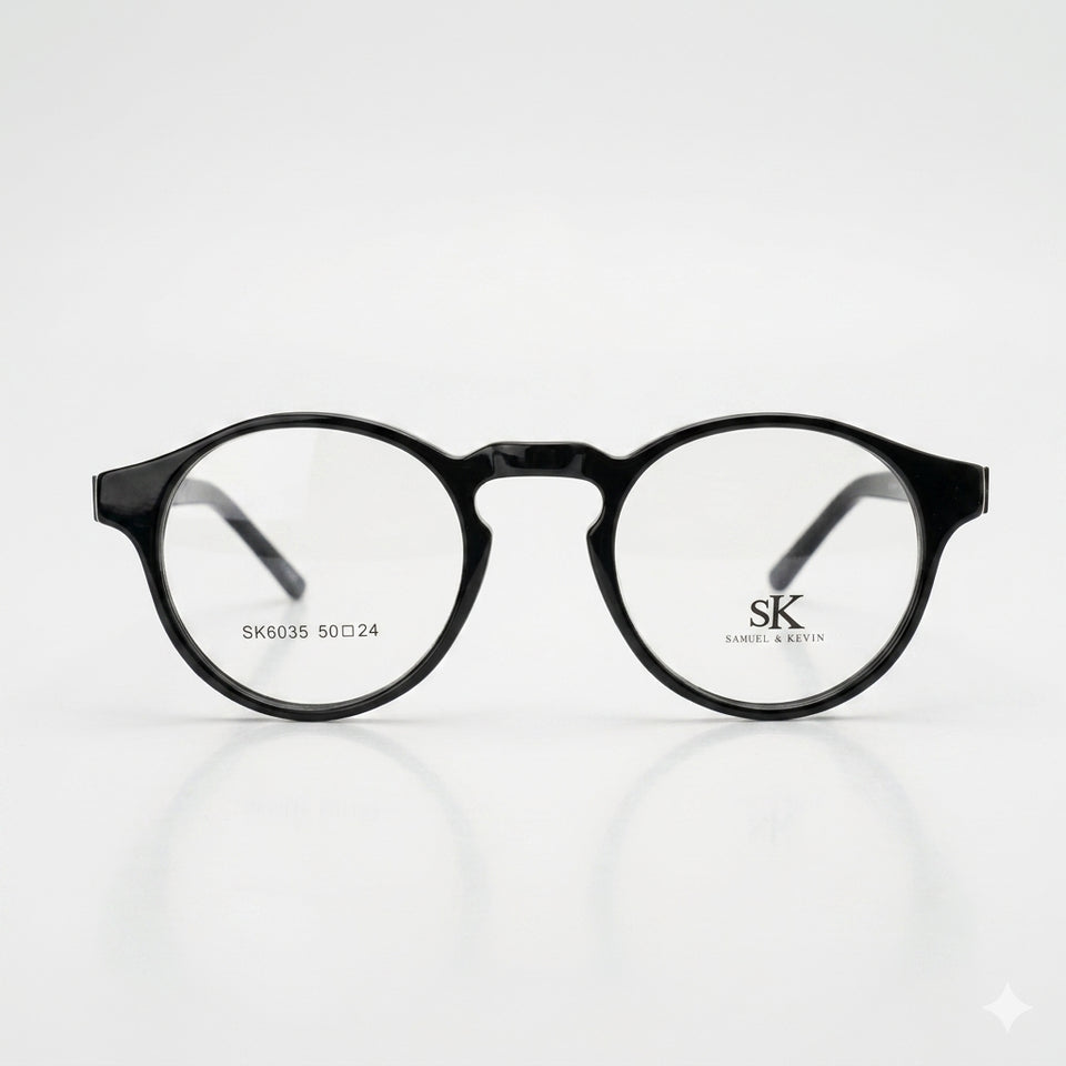 SK black round sheet optics-448
