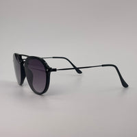Double bridge sunglass with black body-256