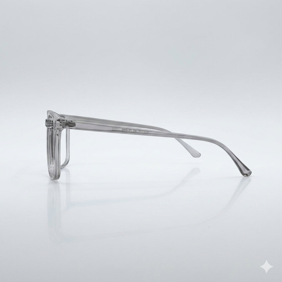 Acetate Grey Men's Frame Optics-033