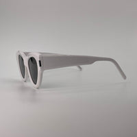 Cat eye white sunglass-288