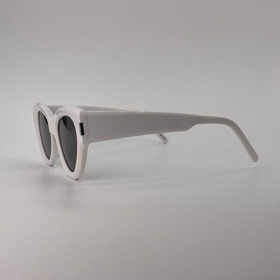 Cat eye white sunglass-288