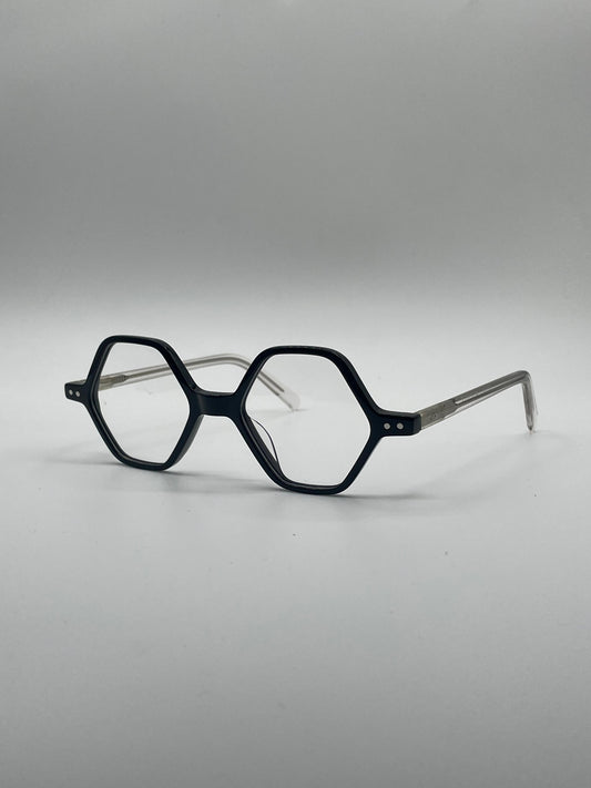 Geometrical Thin Black Frame Optics-412